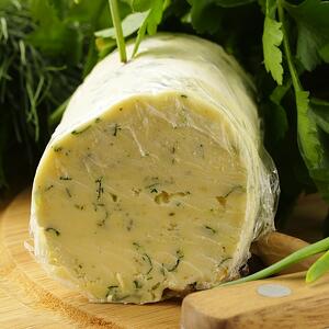 green onion and cilantro butter