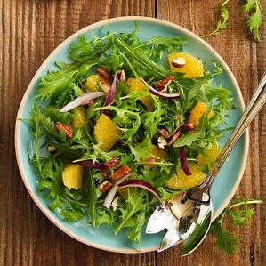 Arugula salad with oranges