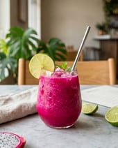 Frozen Dragon Fruit Slushie 1