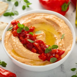 Roasted Red Pepper Hummus