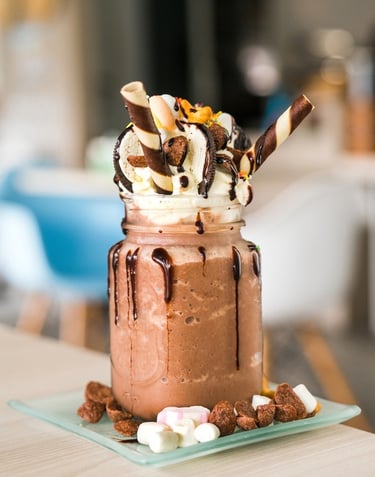 Salted Toffee Freak Shake