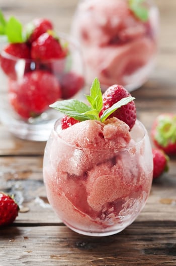 Strawberry Sorbet